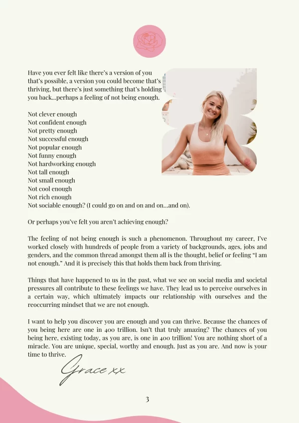 Thrive – the ebook